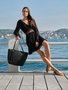 Lucky Bees Bolso Tote Negro